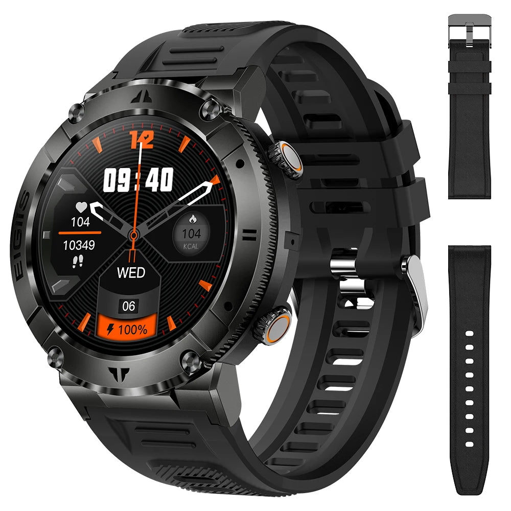 LaNikar Smart Watch Men TFT Display Bluetooth Blood Pressure