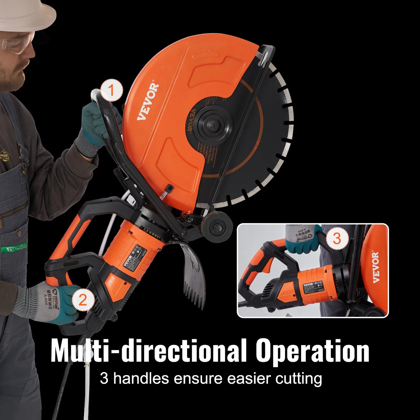 SucceBuy Electric Concrete Saw Circular Cutter For Brick