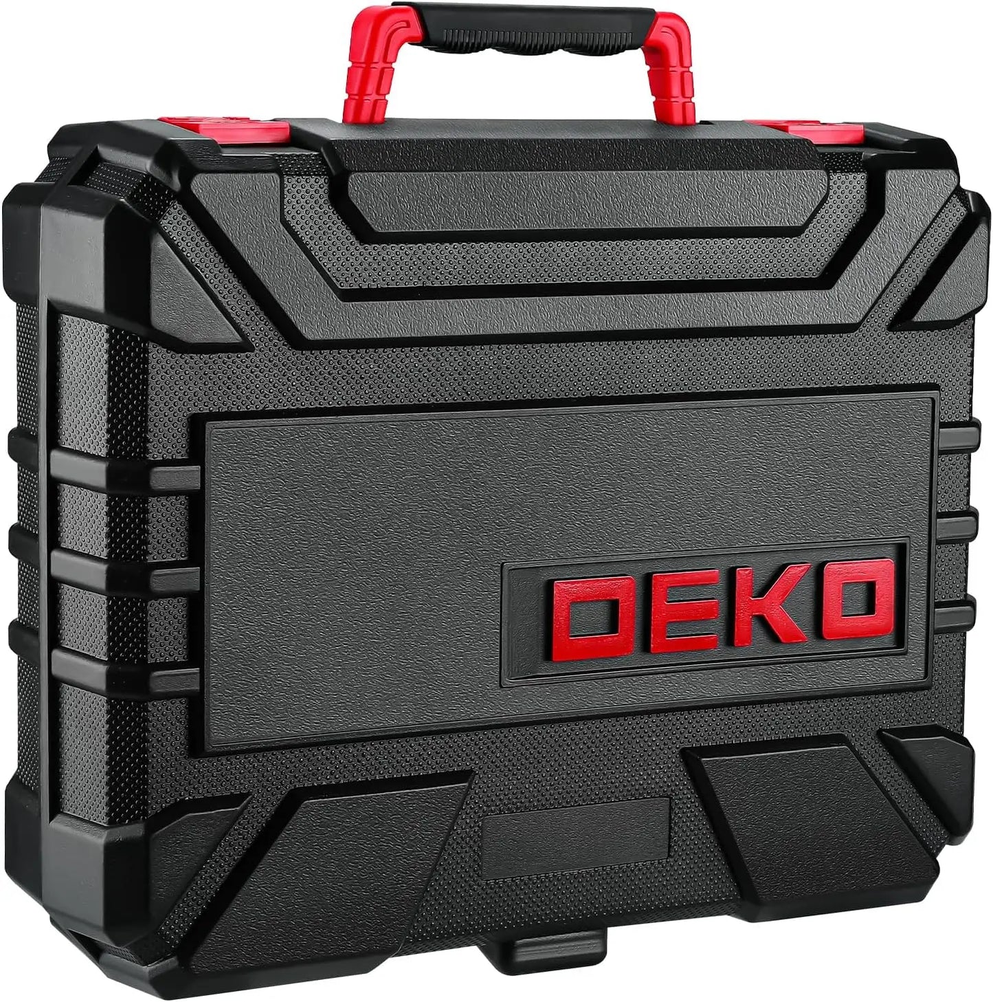 DEKO 8V Cordless Drill Tool Set 126 Piece Home Kit