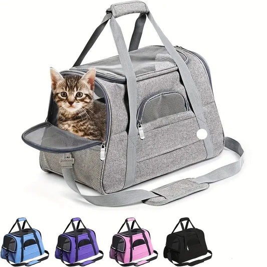JTPAWS Soft Sided Pet Carrier for Cats and Puppies