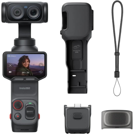 Insta360 Luna Ultra 8K Vlogging Camera with Dual Leica Lenses