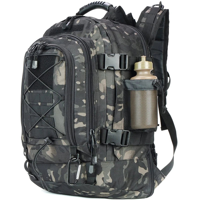 LQARMY Waterproof Tactical Backpack With Integrated Molle Gear Webbing