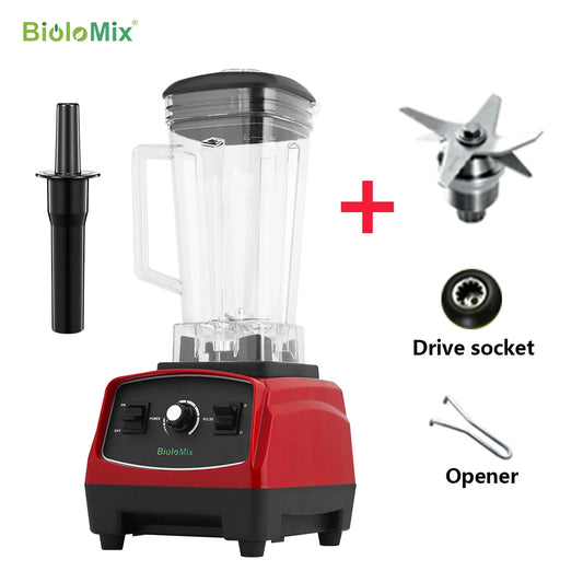 Biolomix BPA Free Blender Mixer Juicer 2200W Heavy Duty