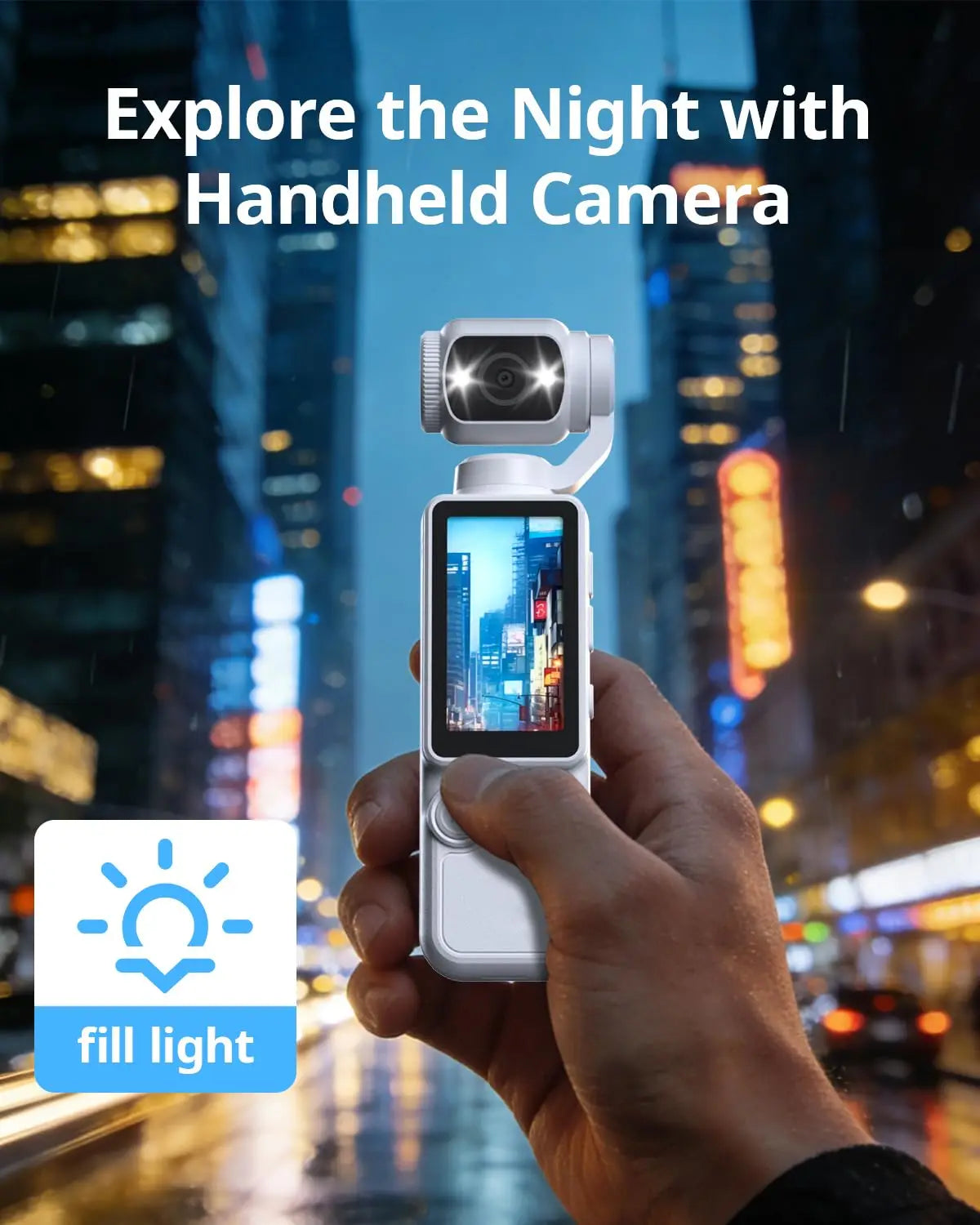 WO Portable 1MP Digital Camera With 4K Video And 16x Zoom
