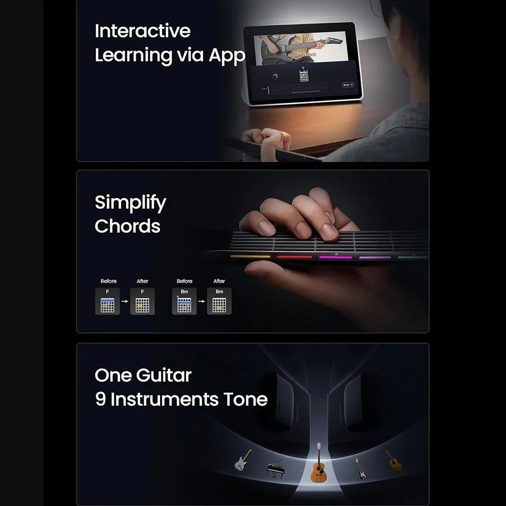 AeroBand Travel Electric Guitar Pain Free Silicone AllinOne Speaker