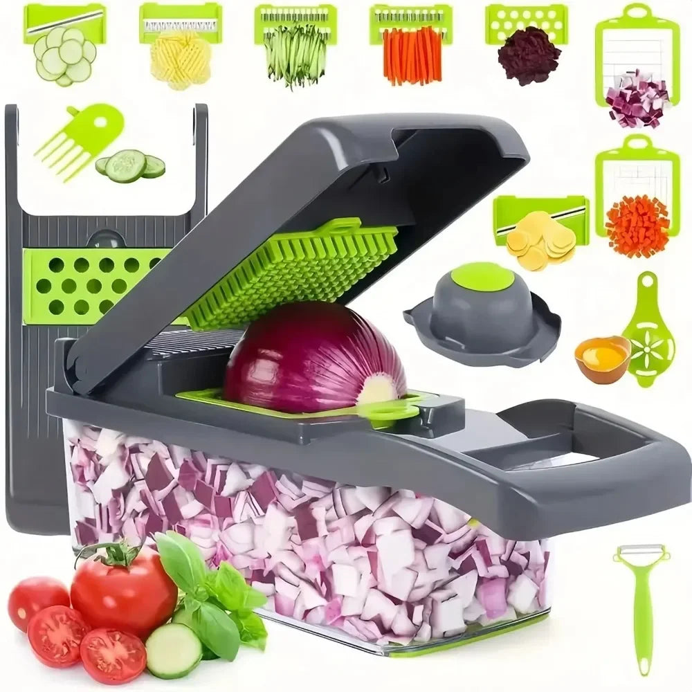 Galavilly Multifunctional Vegetable Chopper Grater Slicer Dicer Kitchen Tool