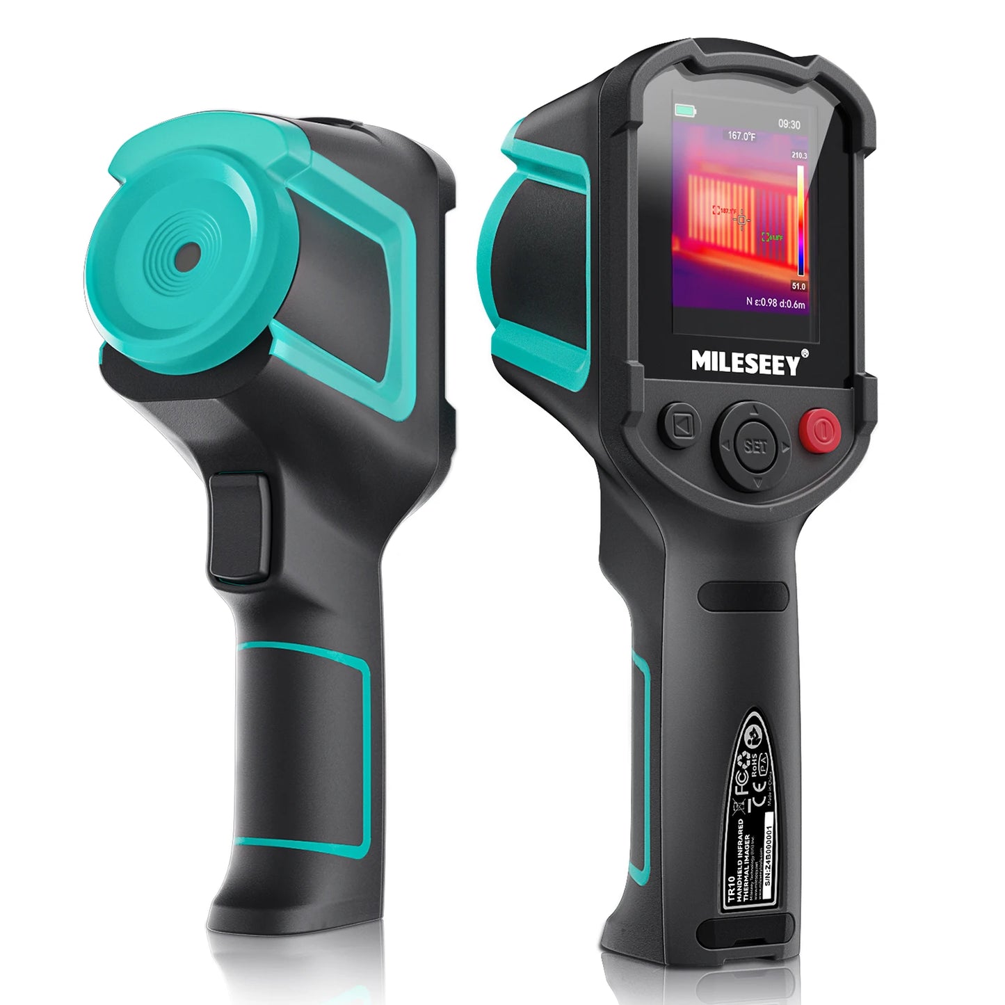 MiLESEEY TR10 Thermal Camera 192x192 Thermal Imaging 25 Hz Rechargeable