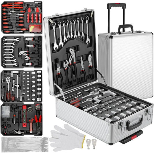 TLGREEN 799 Piece Mechanic Tool Set With Wrenches And Sockets