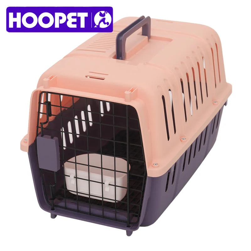 Hoopet Airline Style Pet Carrier for Cats and Small Dogs