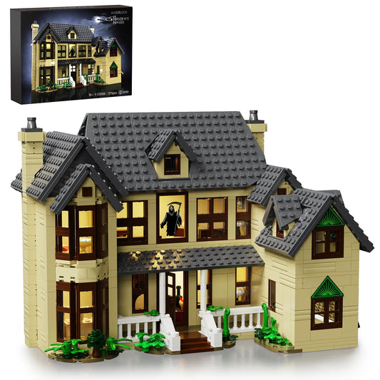 Horror House Building Block Set Halloween Haunted House Model