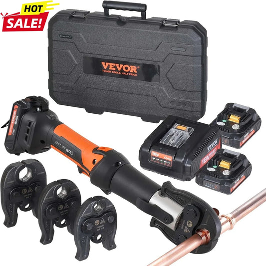 XMSJ Mini ProPress Tool 18V Electric Pipe Crimping Tool With 3 Pro Press Jaws