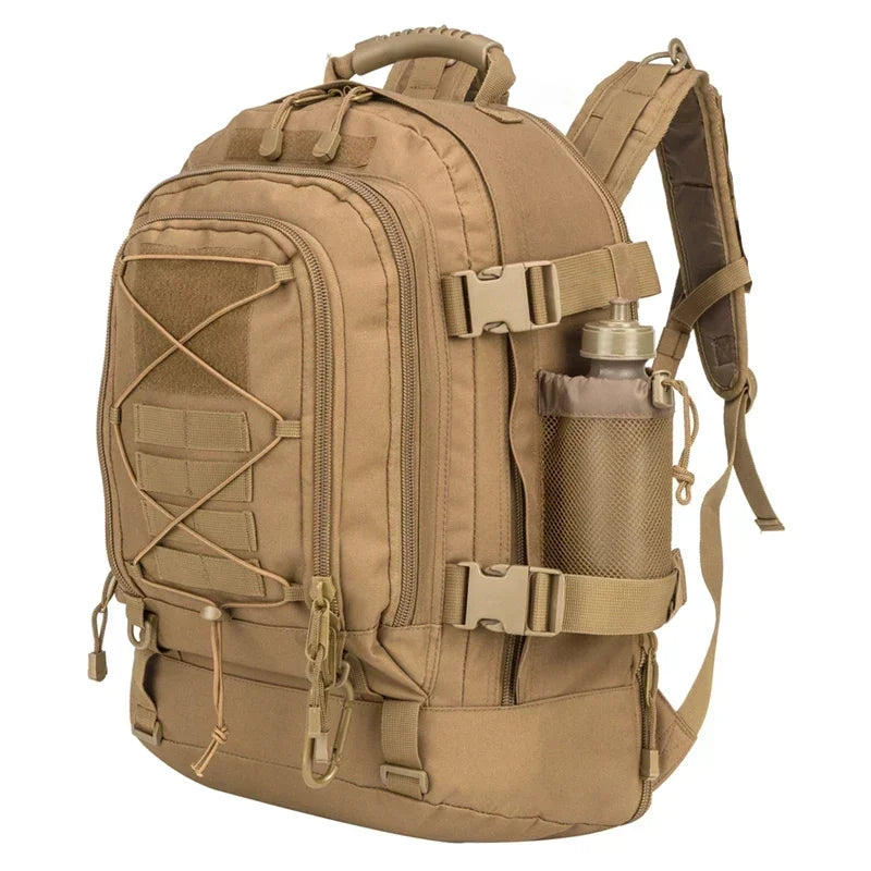 LQARMY Waterproof Tactical Backpack With Integrated Molle Gear Webbing