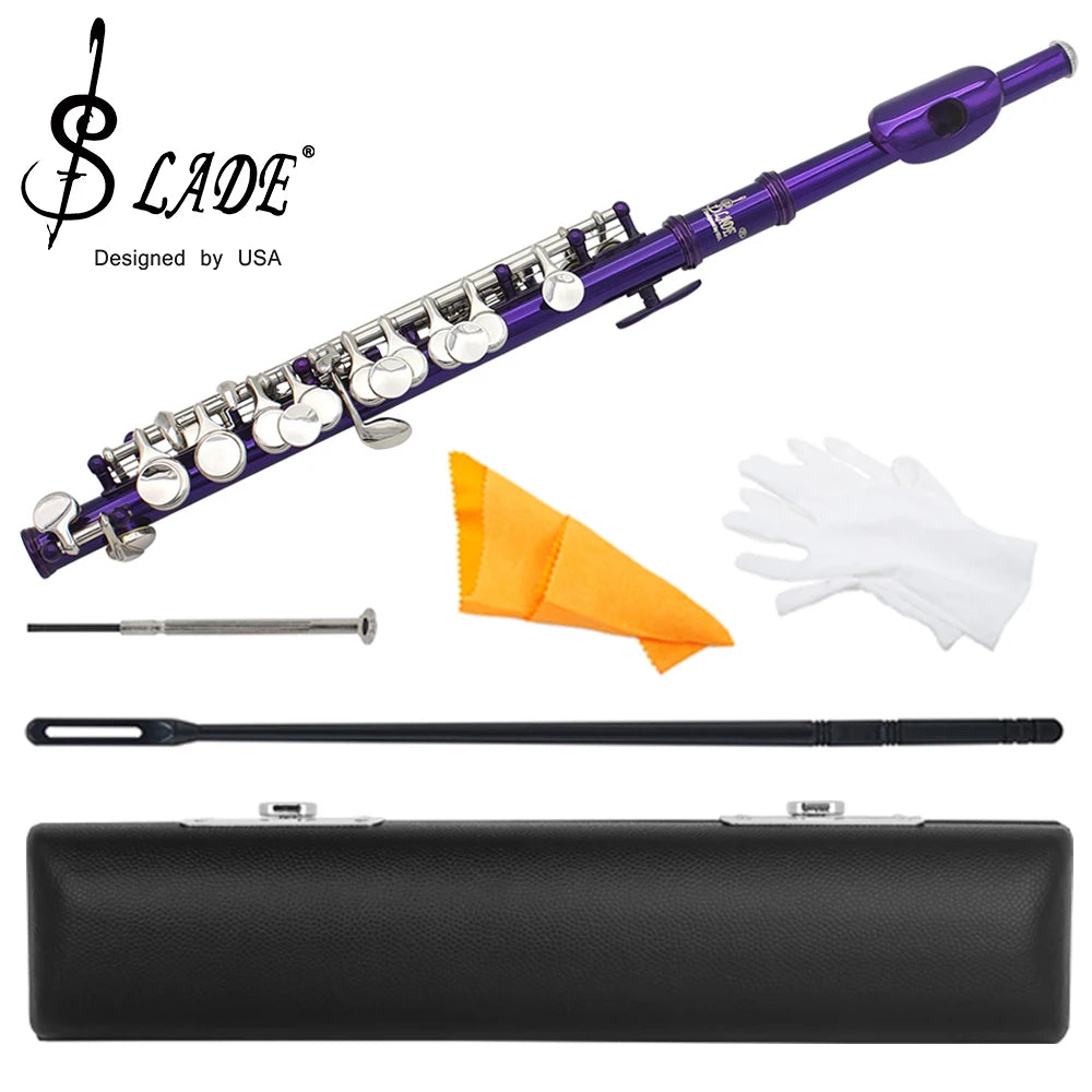 IRIN Slade 16 Holes C Key Piccolo Cupronickel Body Woodwind