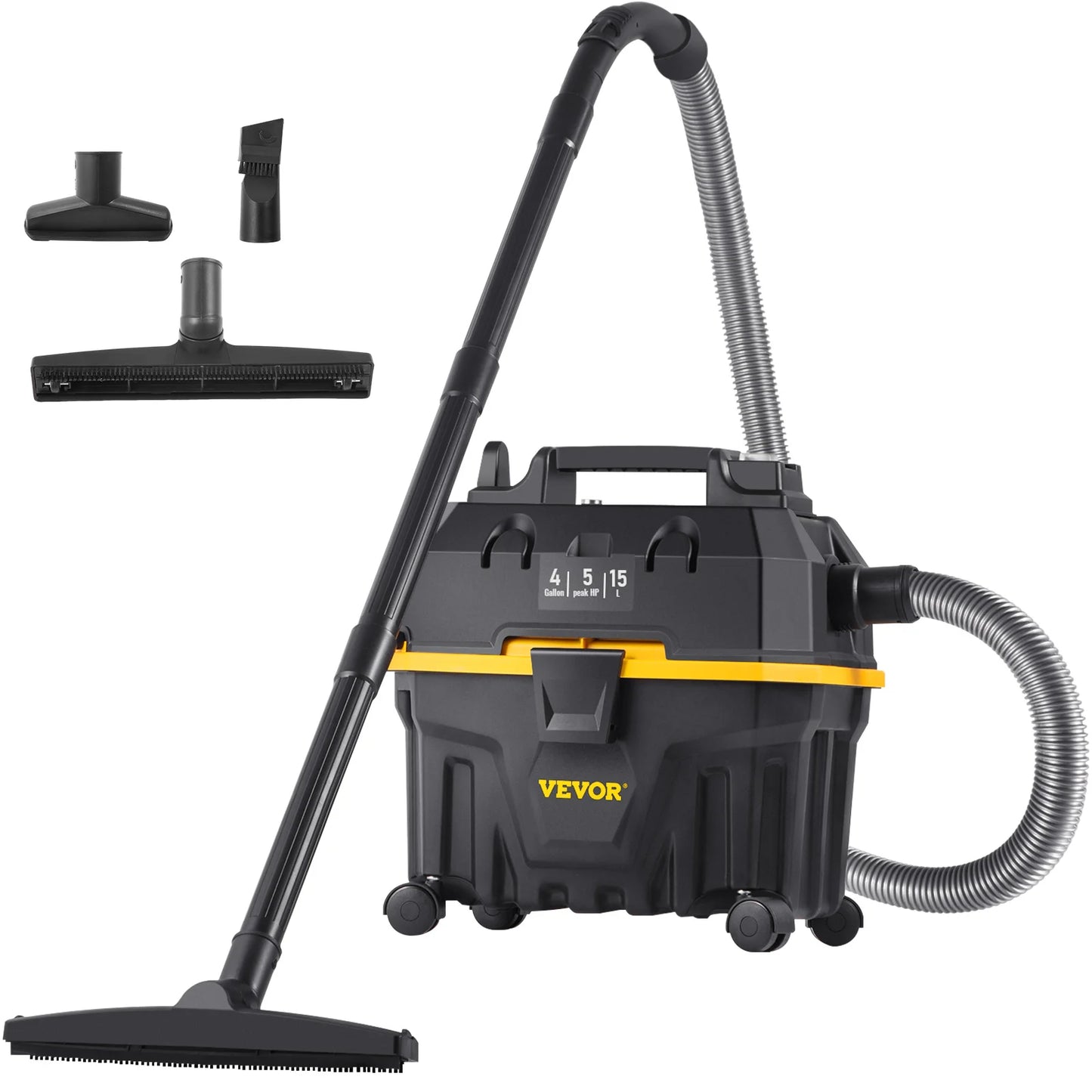 SucceBuy 1200W Wet Dry Vacuum Cleaner For Car And Home