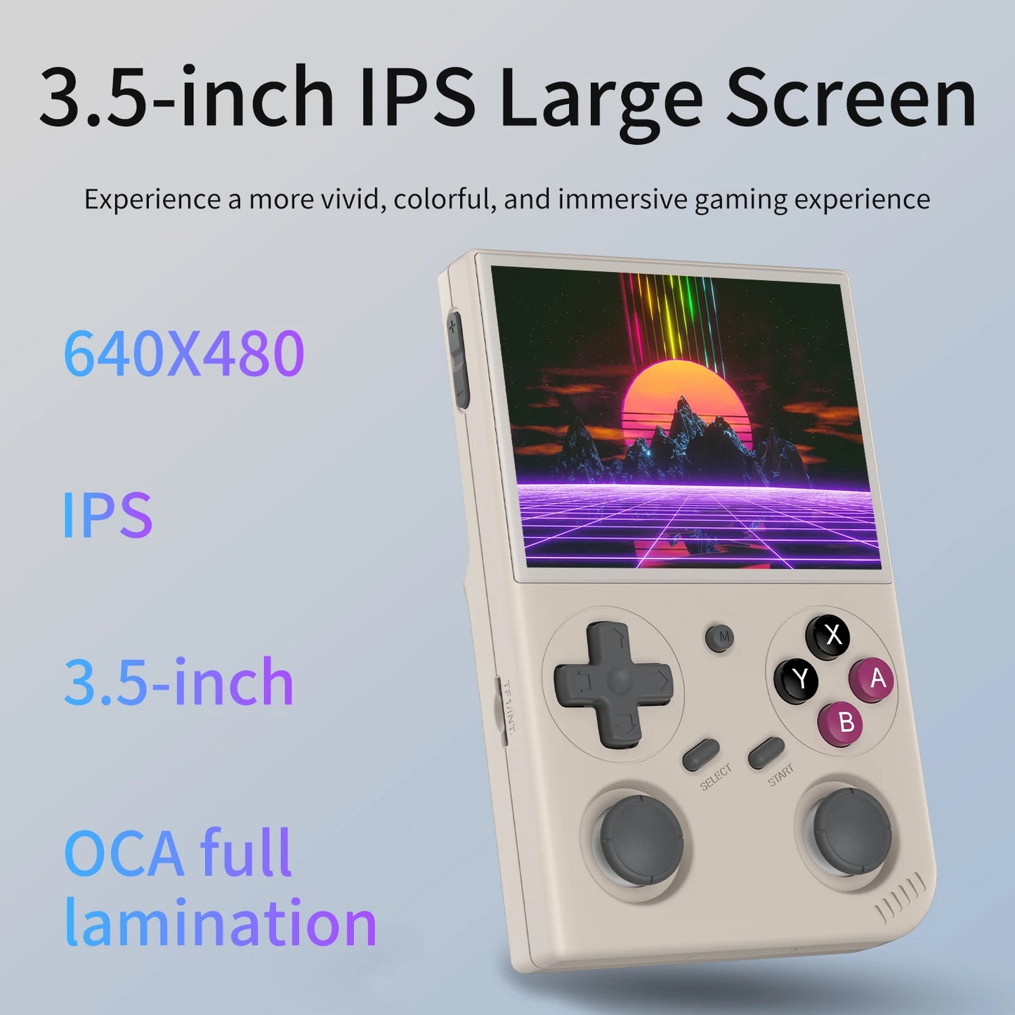 BATLEXP G350 Handheld Retro Game Console With Dual Joystick