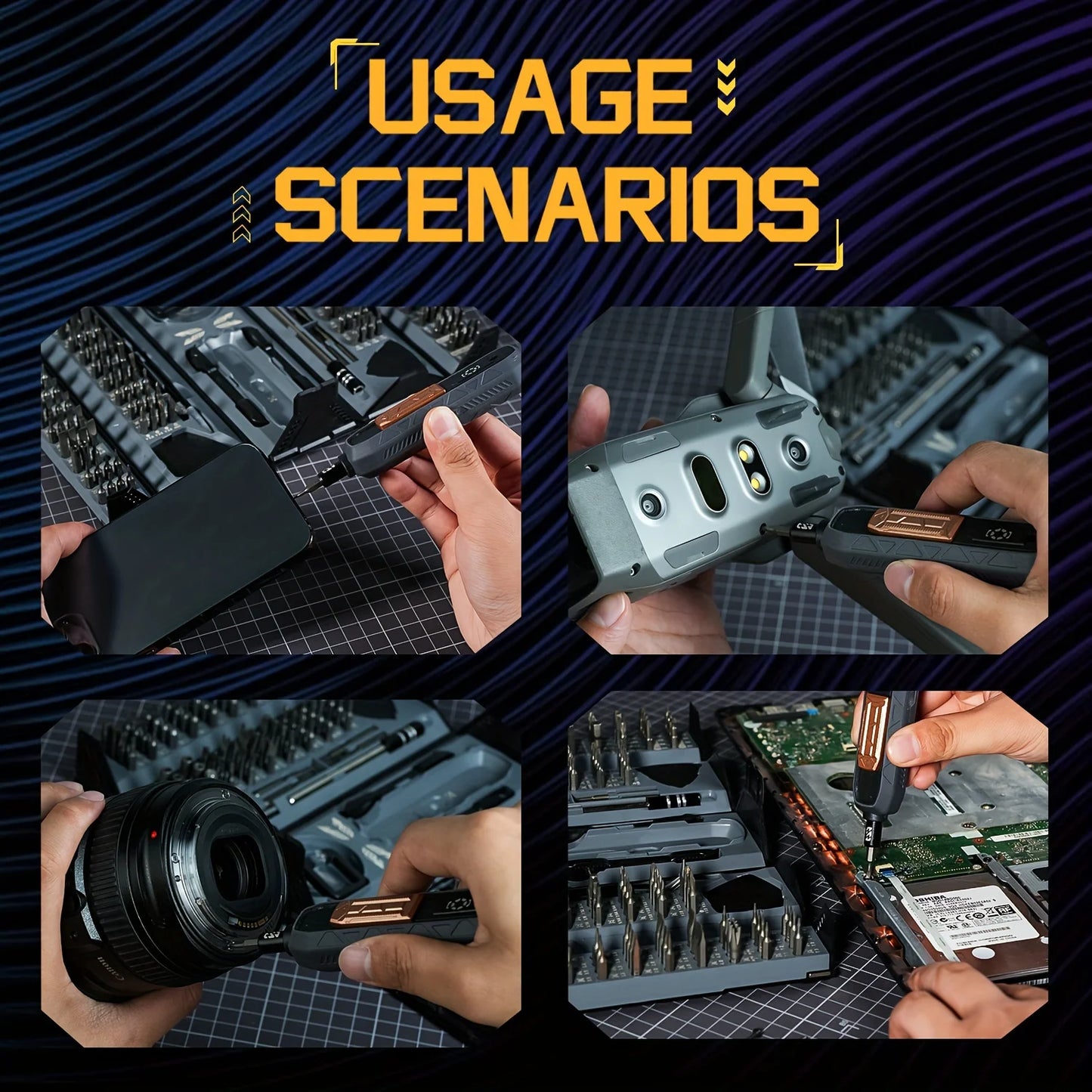 JAKEMY 180 In 1 Magnetic Screwdriver Set For Mobile PC