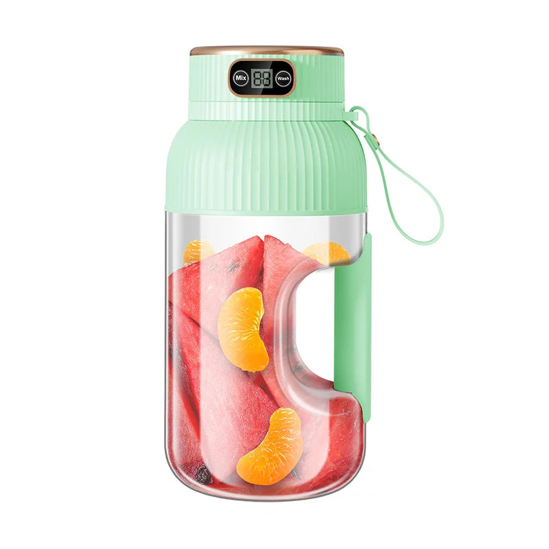 Portable Juicer Blender USB Charging 1000ML Fruit Smoothie Cup