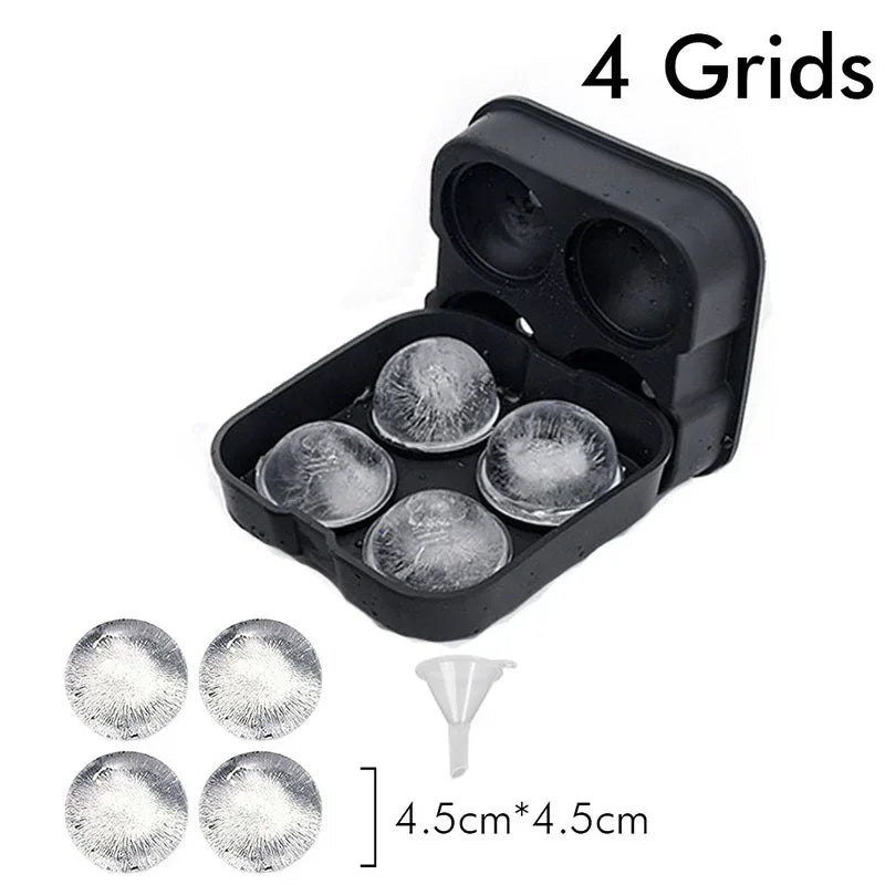 Perffee Premium Silicone Whiskey Ice Ball Mould Set