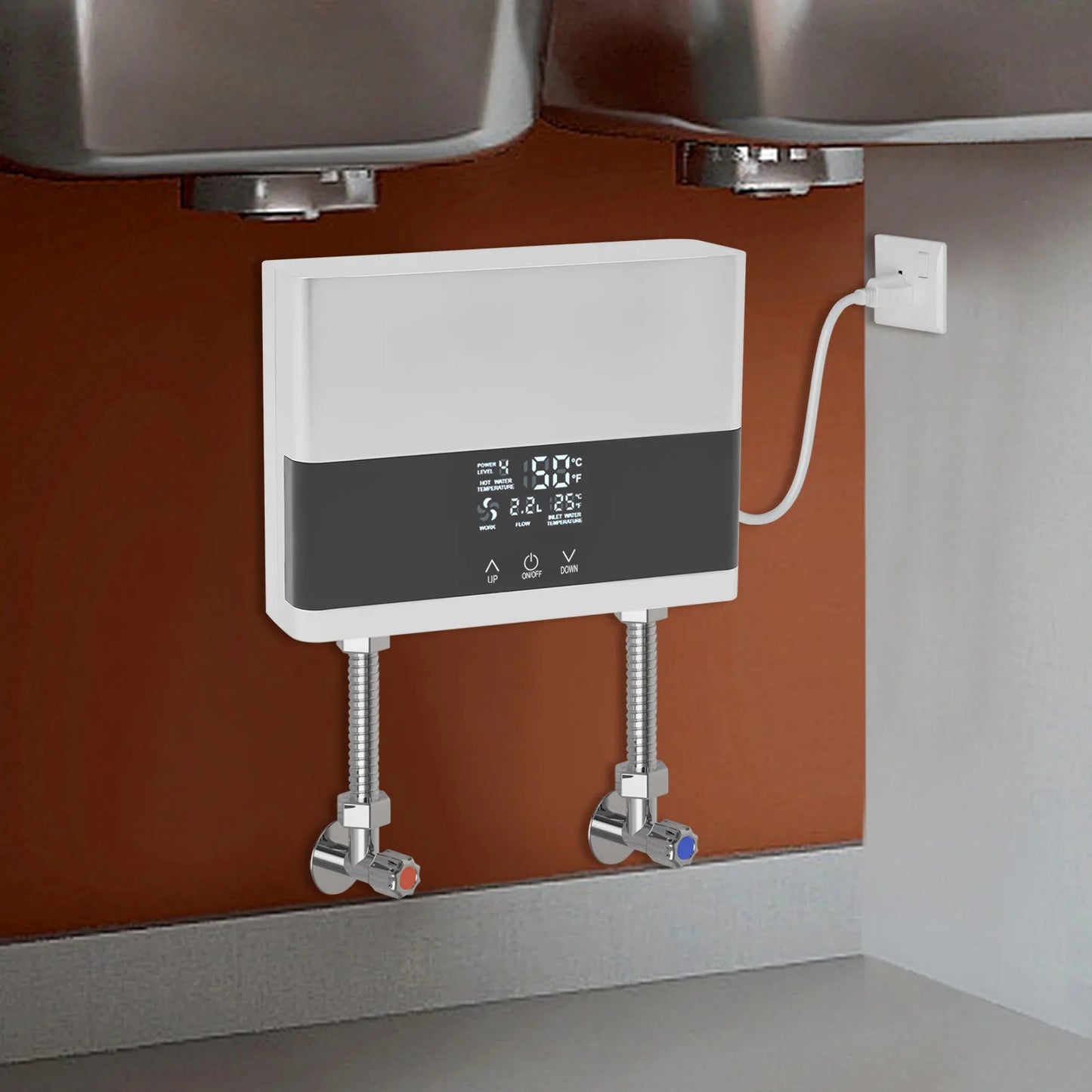 Sweetmile Mini Electric Water Heater 110V 4000W Instant Hot Water