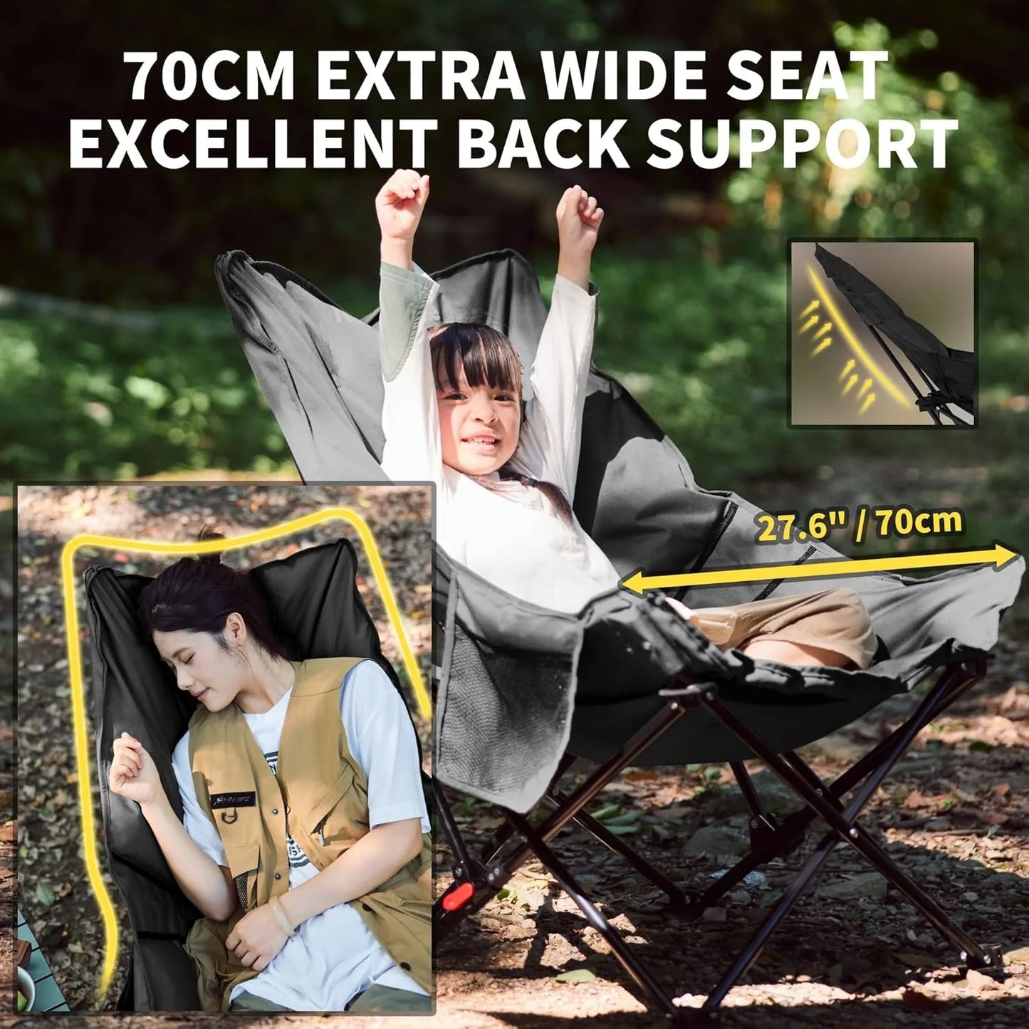 Naturehike Sea Star Outdoor Folding Camping Moon Chair