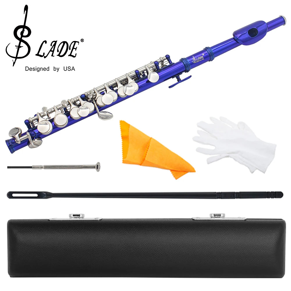 IRIN Slade 16 Holes C Key Piccolo Cupronickel Body Woodwind