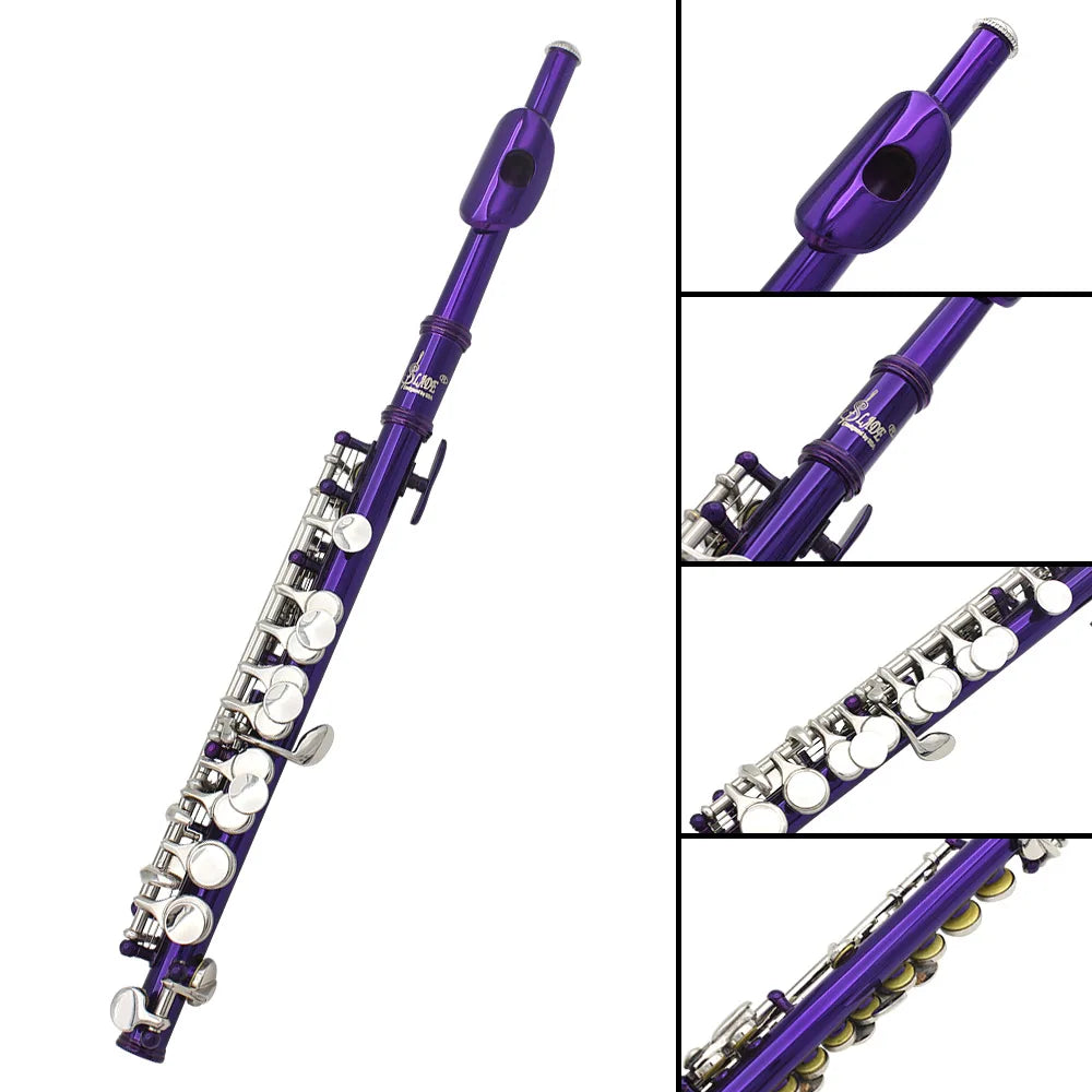 IRIN Slade 16 Holes C Key Piccolo Cupronickel Body Woodwind