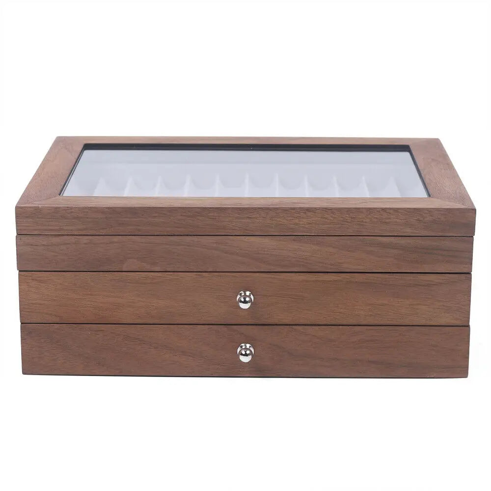 Premium Wood Pen Storage Cabinet With Drawer For Office Organization