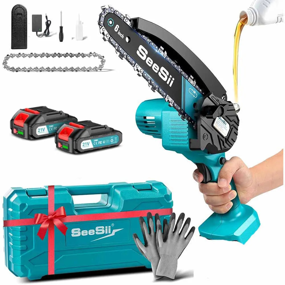 Seesii Cordless Mini Chainsaw for Makita 18V Battery