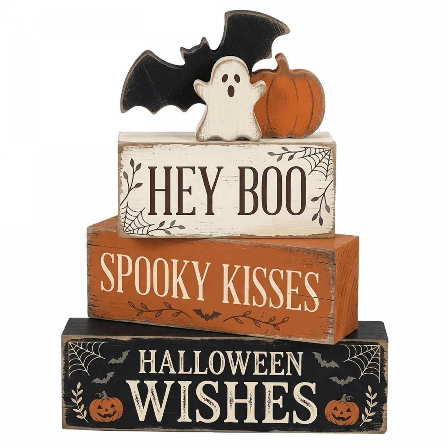 Rustic Halloween Tiered Centerpiece Farmhouse Table Decor