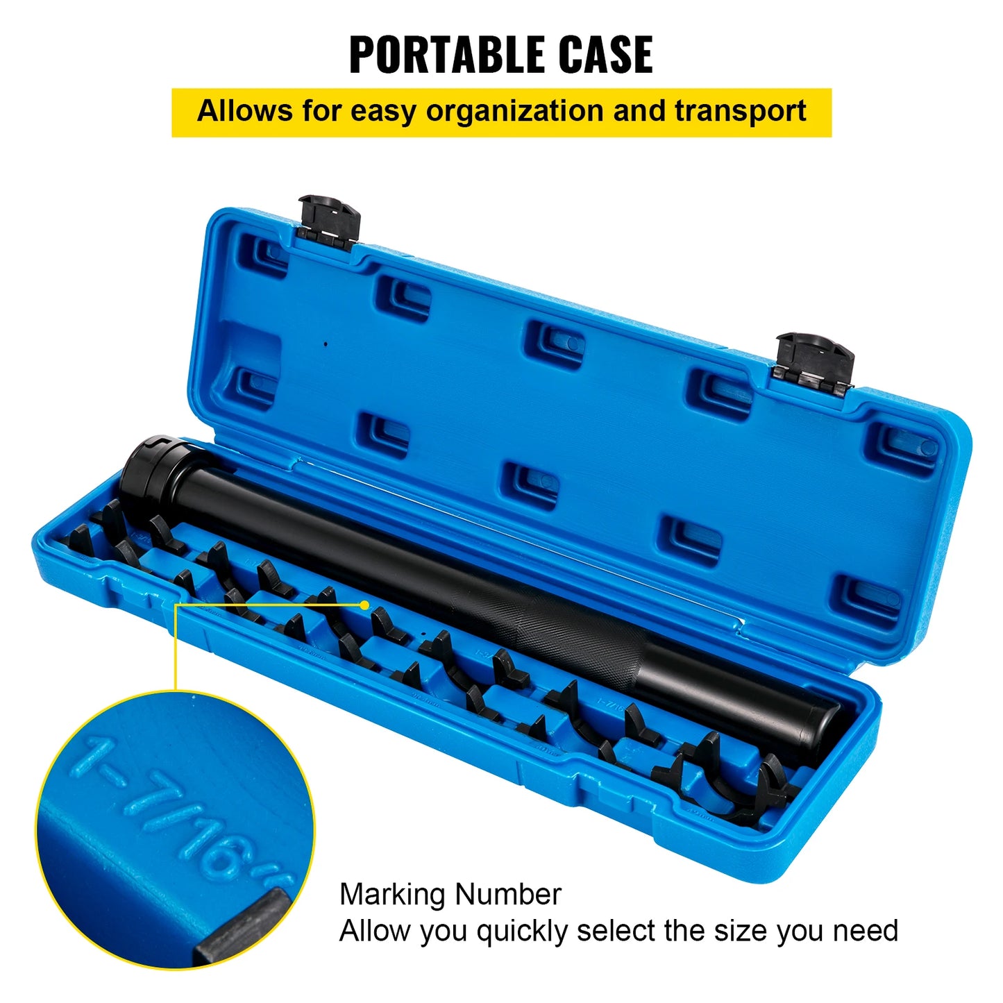 SucceBuy Inner Tie Rod Tool Kit 12 Pcs Crowfoot Adapters