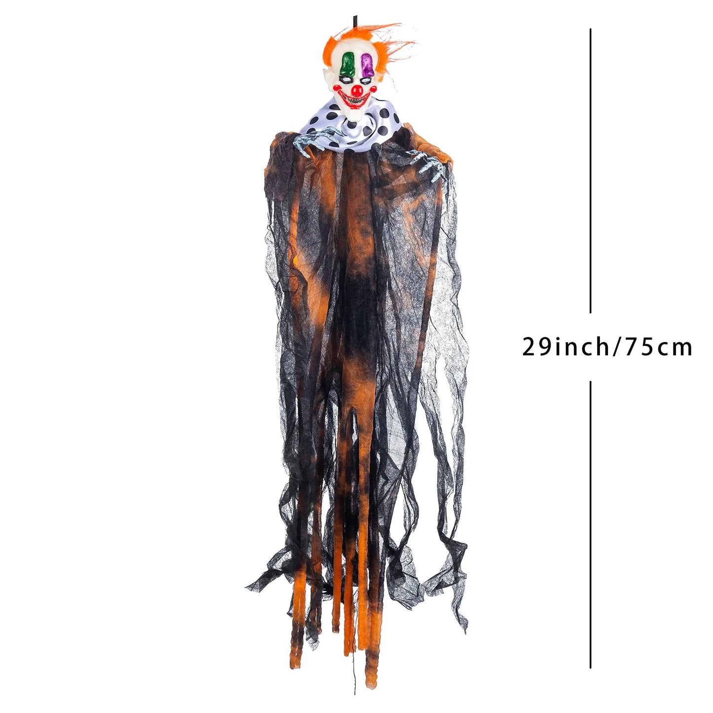 Halloween Hanging Clown Decoration For Outdoor Lawn And Yard