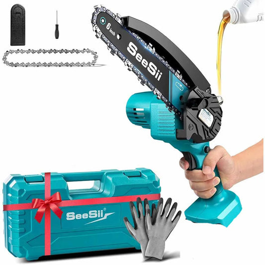 Seesii Cordless Mini Chainsaw for Makita 18V Battery