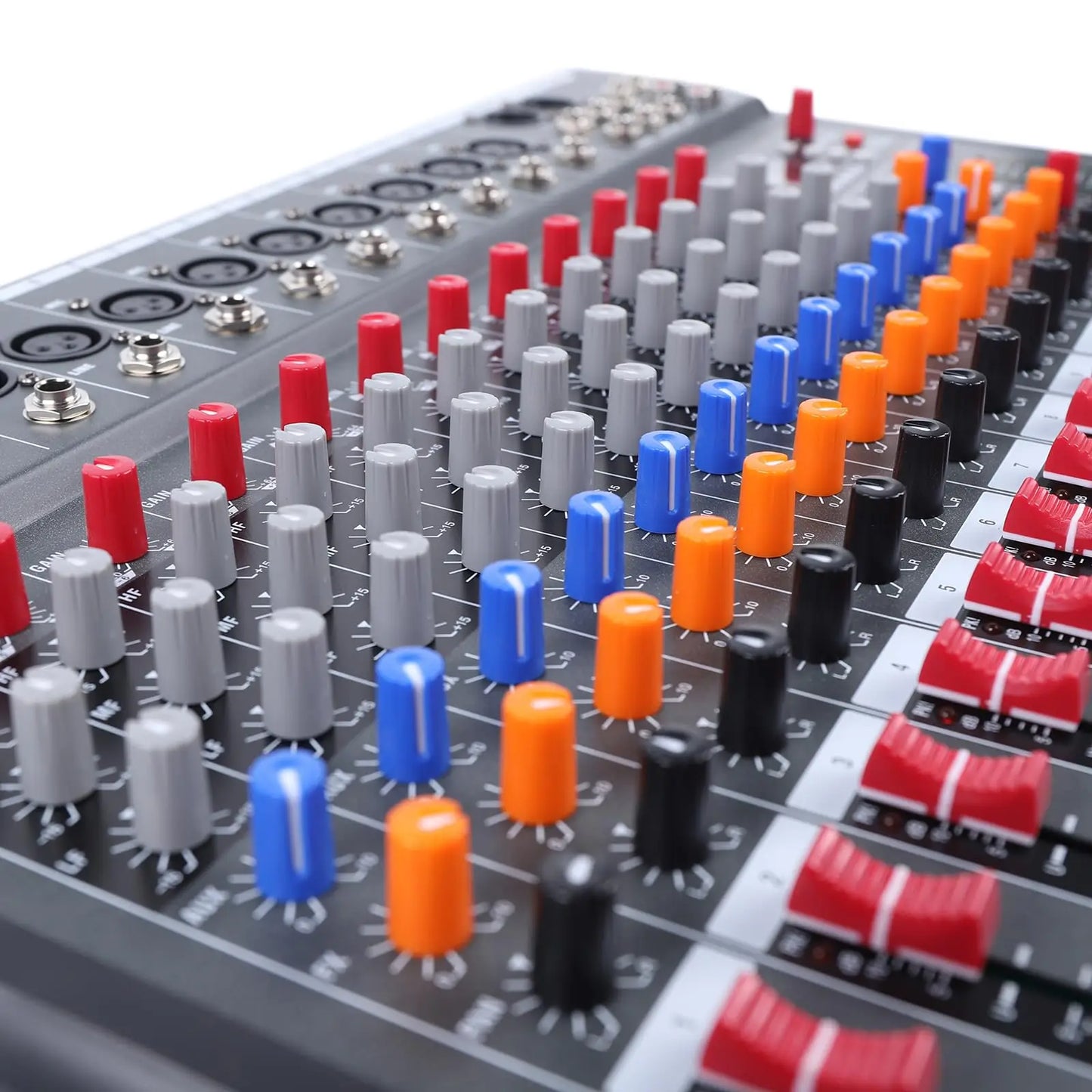 12 Channel DJ Mixer Studio Console With USB Audio Interface