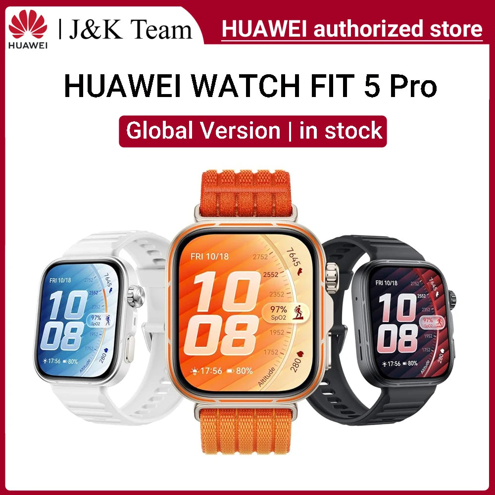 Huawei Watch Fit 5 Pro Smartwatch With FullView Display