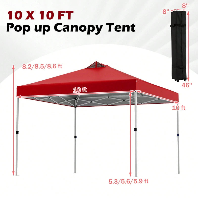 Pop Up Canopy Tent Instant Setup For Outdoor Events