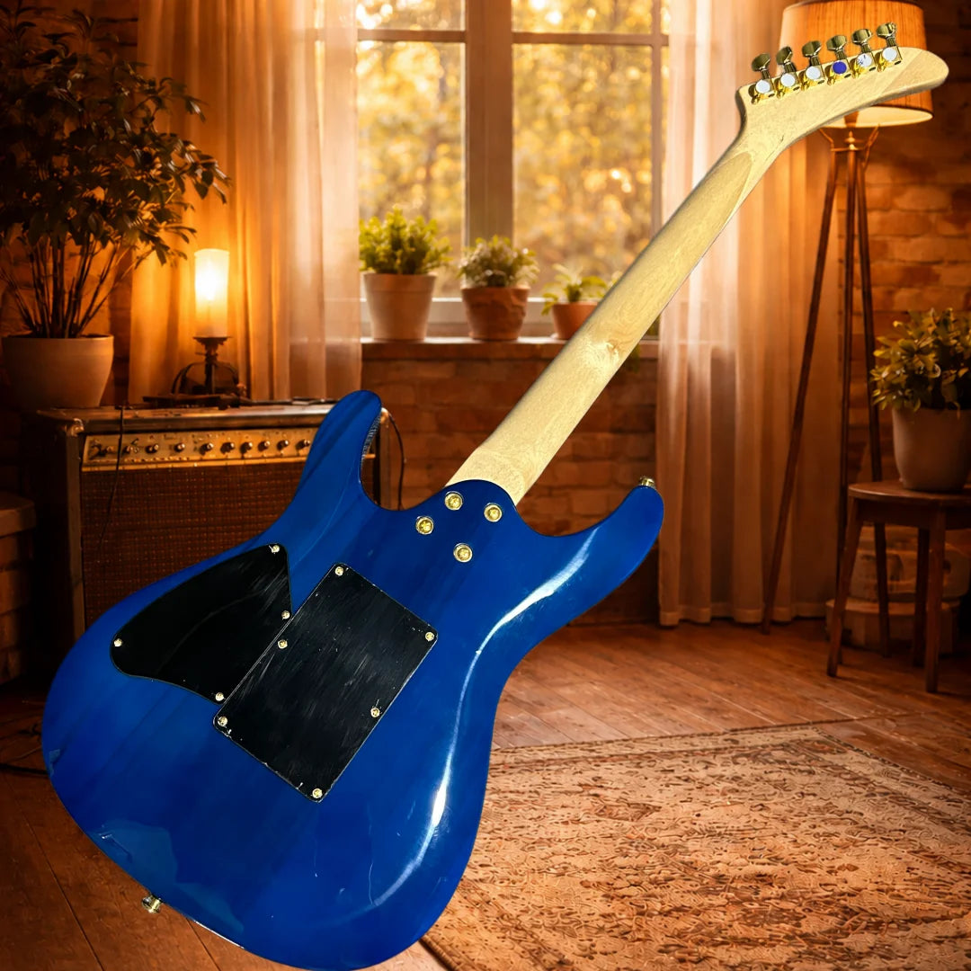 Oucey Professional Electric Guitar With Maple Body And Rosewood Neck