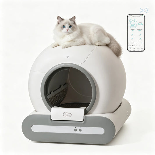 DOEL Smart Self Cleaning Automatic Cat Litter Box App