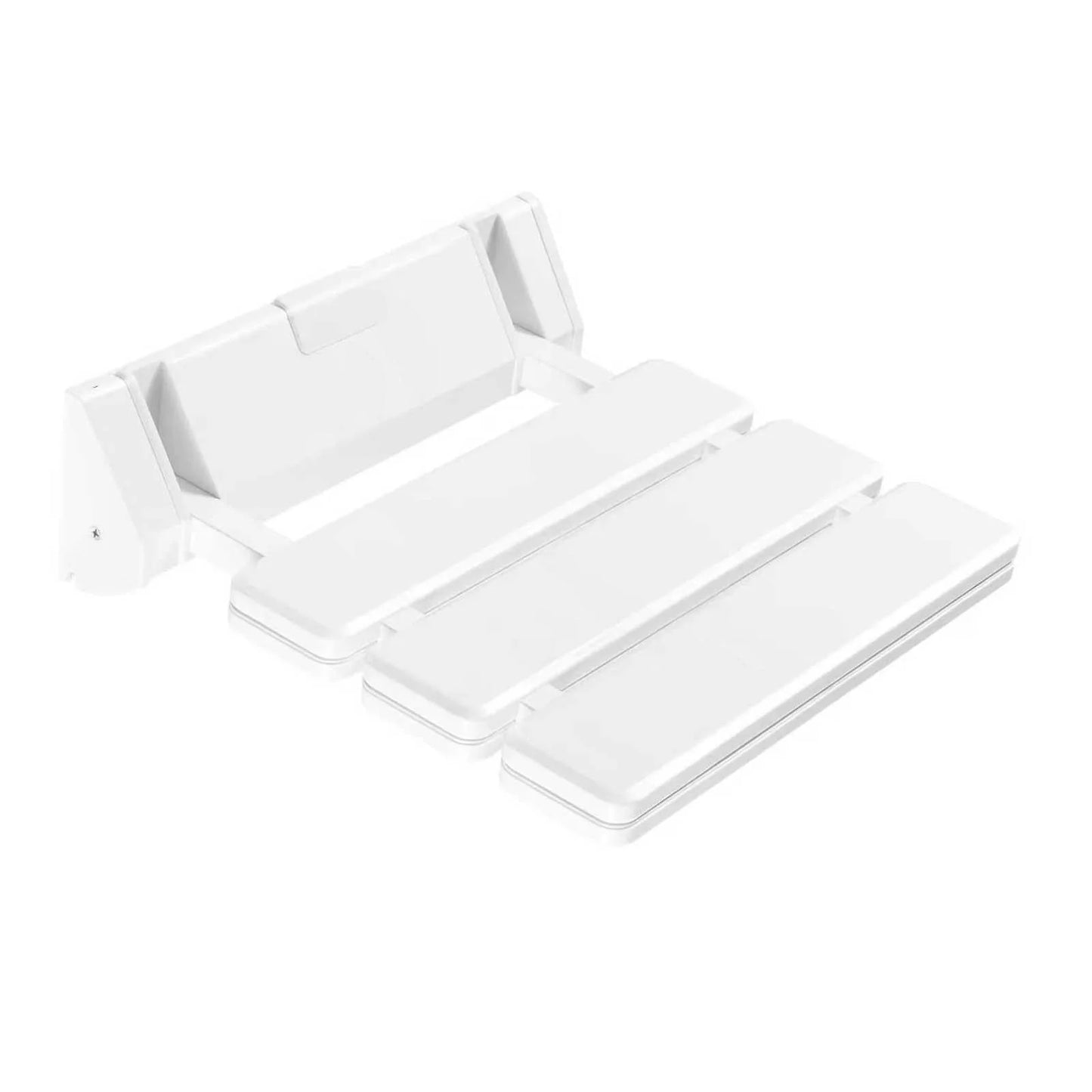 Wall Mounted Folding Shower Seat Waterproof Aluminum Bathroom Bench