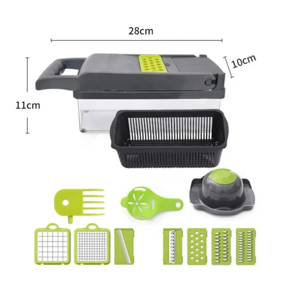 Galavilly Multifunctional Vegetable Chopper Grater Slicer Dicer Kitchen Tool