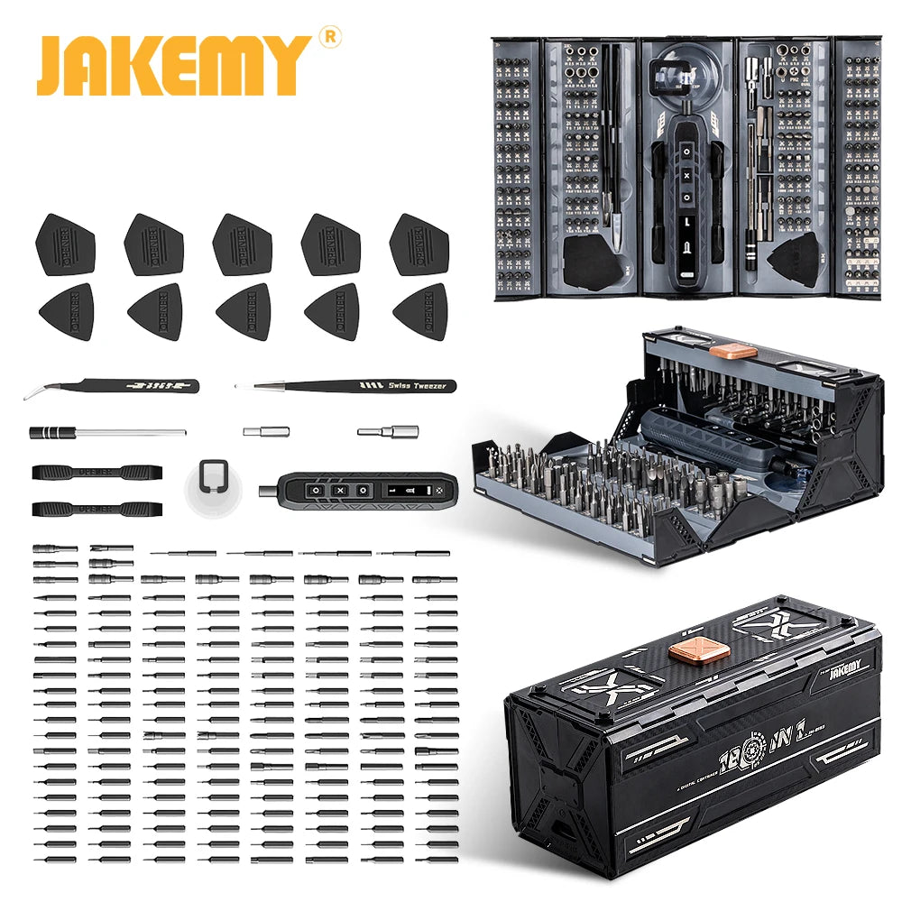 JAKEMY 180 In 1 Magnetic Screwdriver Set For Mobile PC