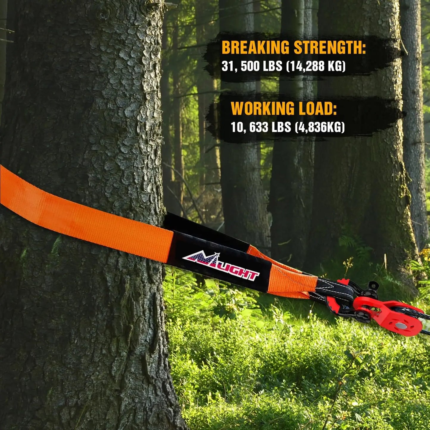 Nilight Offroad Recovery Kit With Heavy Duty Tow Straps