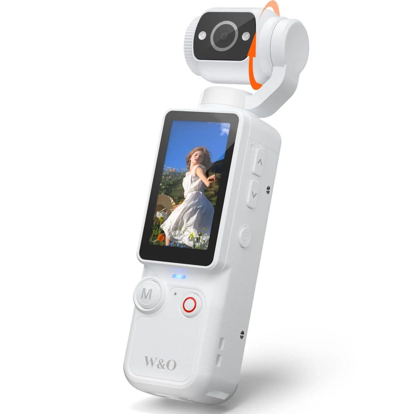 WO Portable 1MP Digital Camera With 4K Video And 16x Zoom