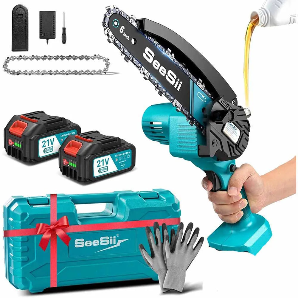 Seesii Cordless Mini Chainsaw for Makita 18V Battery