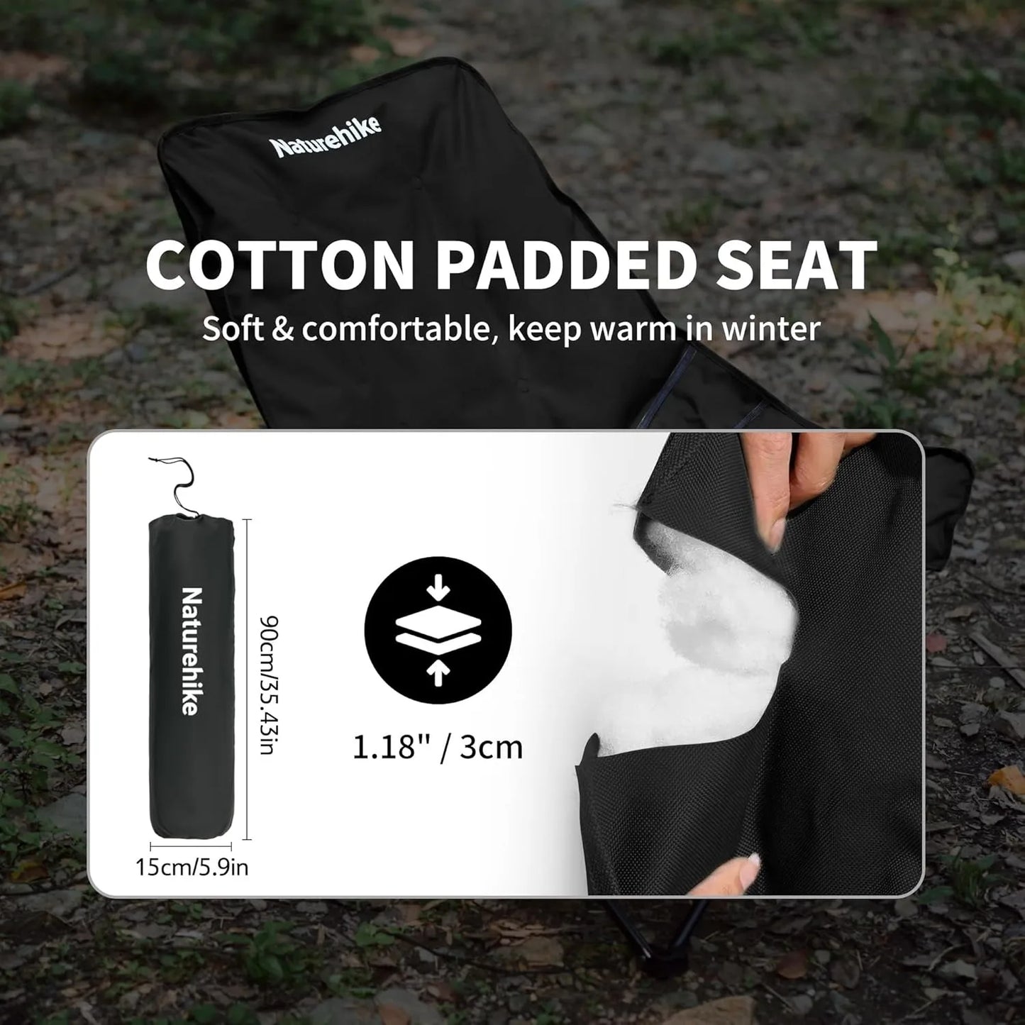 Naturehike Sea Star Outdoor Folding Camping Moon Chair