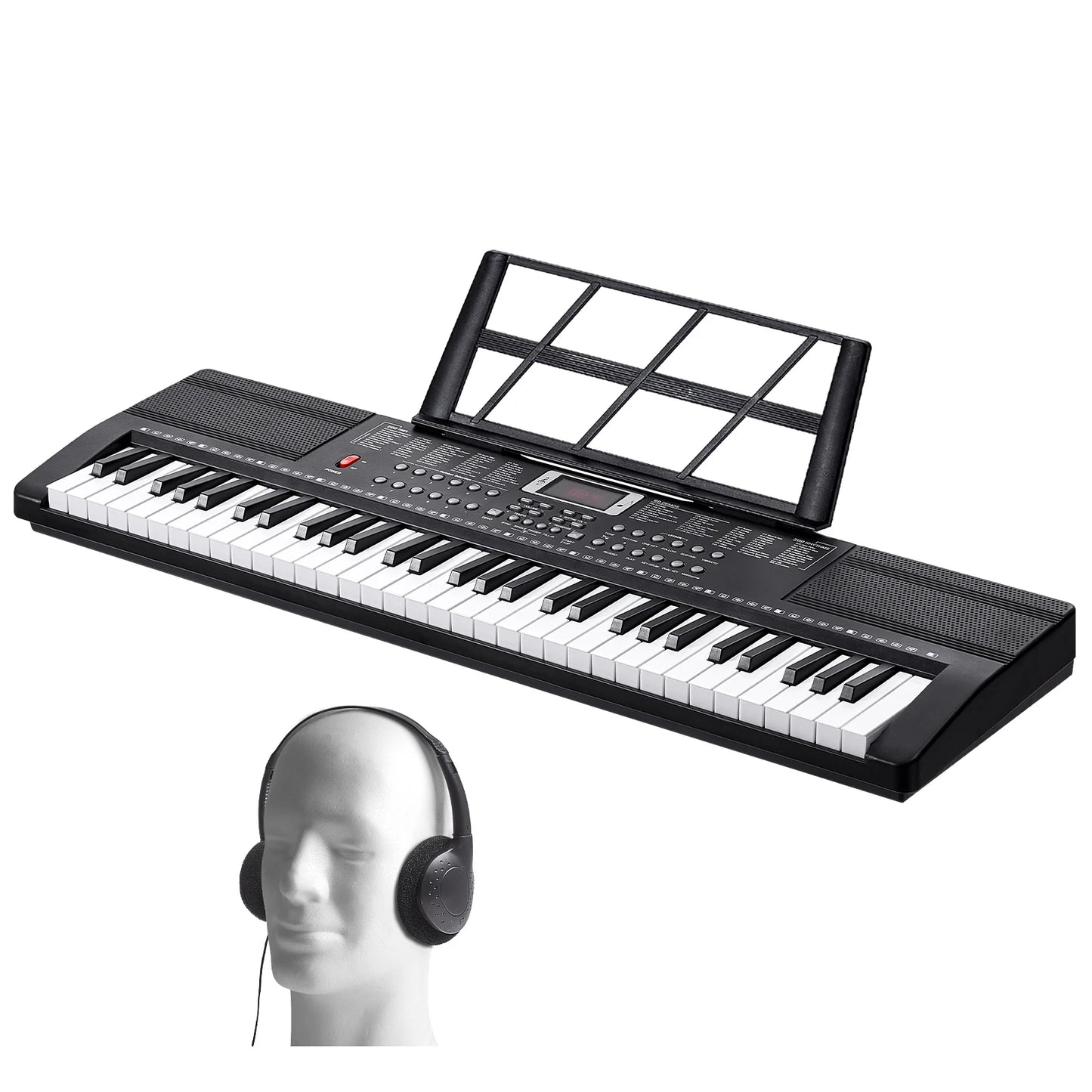 SucceBuy Portable Digital Keyboard Electric Piano For Beginners