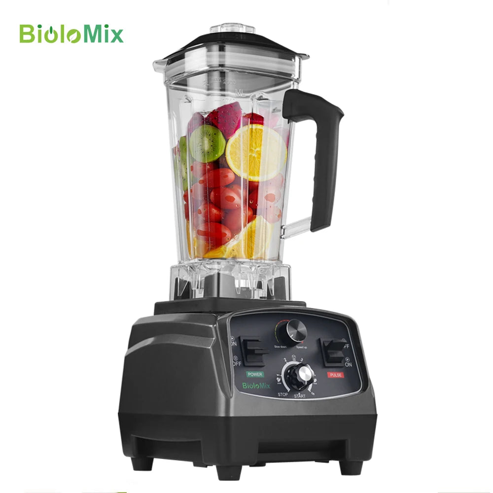 Biolomix 3HP 2200W Heavy Duty Timer Blender Mixer Juicer