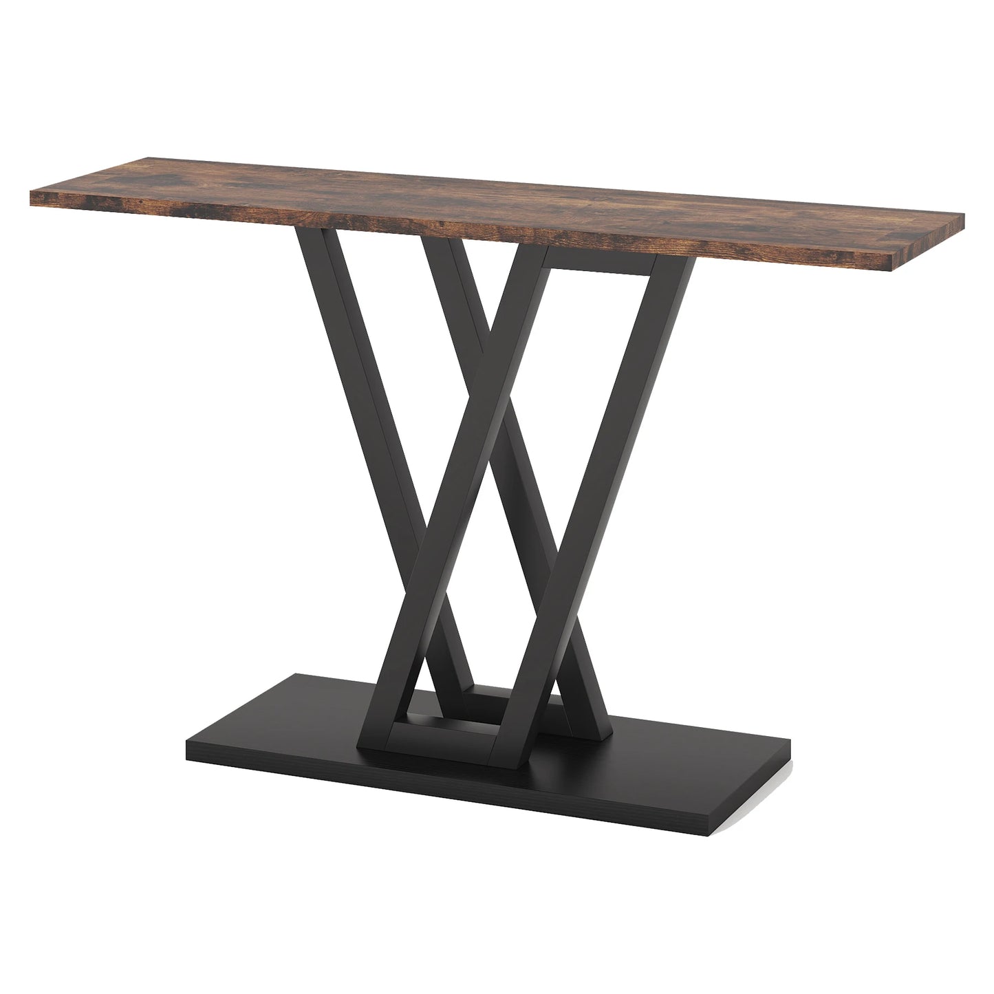 Tribesigns Modern Industrial Console Table For Entryway Living Room