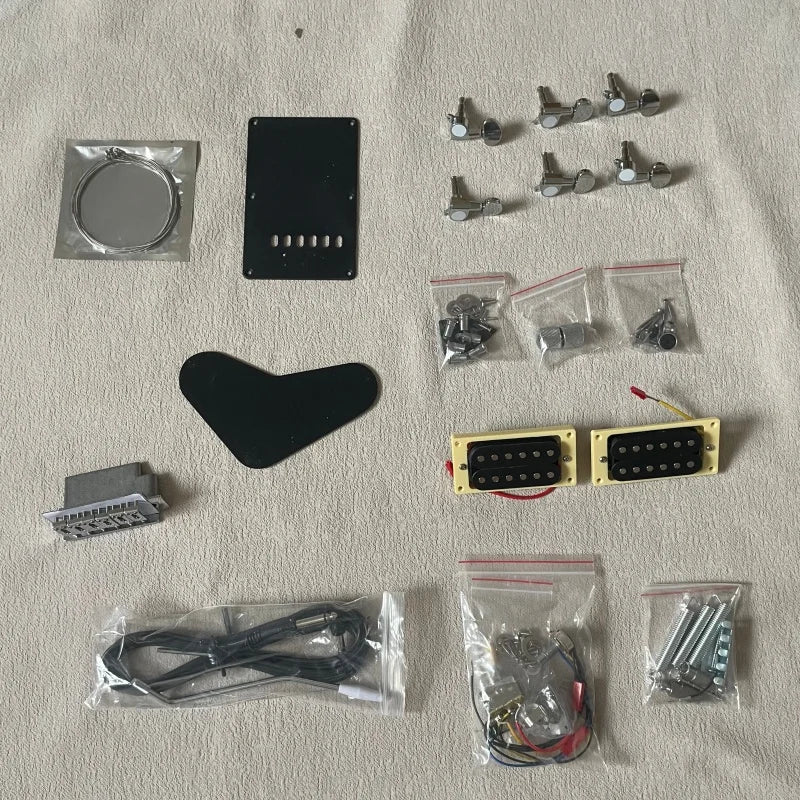 Double Swing DIY Electric Guitar Kit With Maple Veneer