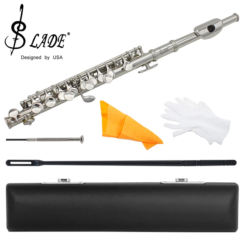 IRIN Slade 16 Holes C Key Piccolo Cupronickel Body Woodwind