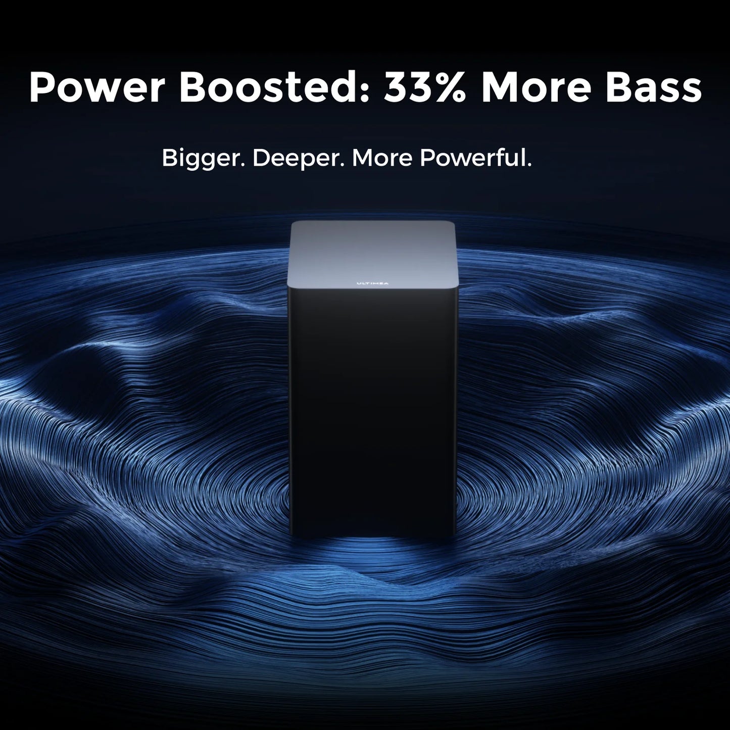 ULTIMEA Poseidon D80 Boom 7.1 Channel Dolby Atmos Soundbar Subwoofer
